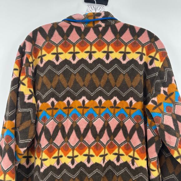 Patagonia Lightweight Synchilla Snap-T Fleece Companions Big Anthos Womens Sz XL - Picture 10 of 13